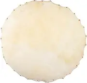 WESIEVYA African Drum Skin Replacement Goat Leather Drum for Percussion Random to Use Sound Quality for Drummers