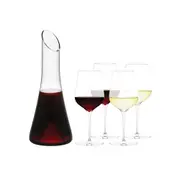Plumm No 1 & Flinders 4 Piece Decanter Gift Set 26X40X33cm