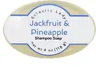 Jackfruit and Pineapple Shampoo Soap Bar By Eclectic Lady, 4 oz Bar