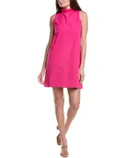 tyler be Stella Linen-Blend Mini Dress