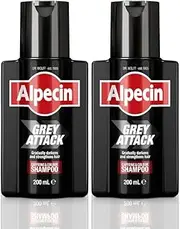 2x Alpecin Grey Attack Caffeine & Colour Shampoo