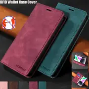 For iPhone 16 15 14 13 12 11 Pro Max Plus Leather Wallet Case Flip Magnet Cover