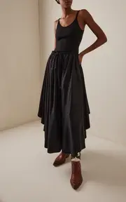 [Gabriela Hearst] Dea Wool-Silk Maxi Skirt
