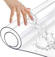 PVC Tablecloth Protector Table Cover Dining Table Cloth Plastic 2800x1170mm 2.0mm