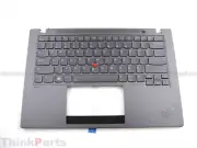 New/Orig Lenovo ThinkPad T14s Gen 2 Palmrest Keyboard Bezel US Gray 5M11C85537