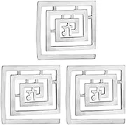 TREEMAISON Vastu Lead Gaa Helix | Vastu Dosh Correction | Zone Balancing | Home & Office | Pack of 3 | Helux Remedy