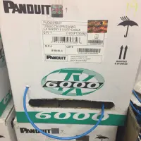 在飛比找蝦皮購物優惠-Panduit cat6 305米 PUC6004BU-FE