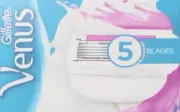 Gillette Venus 5 blades extra smooth Women s 4 Refills "
