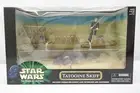 Star Wars Power of the Force Tatooine Skiff w/ Jedi Luke Skywalker TY