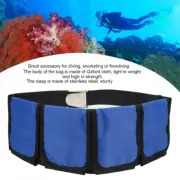 Weight Pouch Belt Dive Weights Belt with 4 Pockets Adjustable Weight Pouch Belt