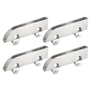 4Pcs Sliding Door Roller Assembly, Sliding Patio Door Wheels with Ball Bearings