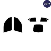 For SAAB 9.3 5-door Hatchback 99-02 Carbon Pre Cut Window Tint Full 2-ply HP+