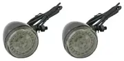 Custom Dynamics Black/Clear LED ProBeam Universal Turn Signals (PB-UNV-FTS-AW-B)