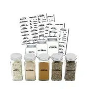 132 Clear pre printed, water proof kitchen pantry labels. Good for organizing