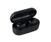 Headphones Wireless Earbuds Bluetooth Headset 5.0 Binaural Communication with Charging Box - BLACK