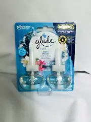 Glade Plugins Refills Air Freshener, Scented and Essential Oils Aqua Waves 2Ct
