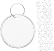 jojofuny 200pcs Key Tags Metal Rings Round Labels for Car Keychains Universal Ring Labels for Home Office Vehicle