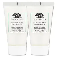 在飛比找PChome24h購物優惠-《ORIGINS 品木宣言》一舉兩得潔面慕絲30ml*2(新