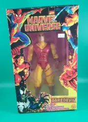 Marvel Universe DAREDEVIL 10" Action Figure Toy Biz 1997 YELLOW / RED