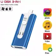 1TB 2TB OTG Flash Drive Photo Stick IOS USB 3.0 Memory U Disk For IPhone iPad