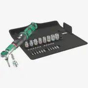 Wera 075832 Safe-Torque A 2 Set 1, 1/4" Hex Drive, 2-12Nm, 23 Pieces