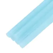 Mini Hot Glue Sticks for Glue Gun 4-inch x 0.28-inch Luminous Blue 6Pcs