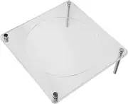 Record Display Rack Storage Boxes Computer Stand Racks Radio Board Holder Tabletop Record Shelf Displaying Blank Laptop Vertical Stand Display Stand Rack Stainless Steel