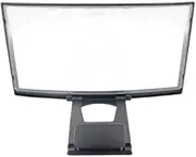 Phone Screen Magnifier Large Screen 3D HD Amplifier Curved Screen Mobile Phone Screen Magnifier for Smartphone Stand Enlarge