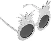 [TOVINANNA] Unique Pineapple Shape Sunglasses Fun Pool Party Glasses for Summer Beach Photo Prop