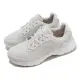 【SKECHERS】休閒鞋 Go Walk 6-Venecia 女鞋 灰 粉紅 防水鞋面 機能 健走 運動鞋(124549-LGPK)