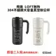 【Jack wolfskin 飛狼】LOFT無拘304不鏽鋼大容量真空辦公杯650ml JW-869 超值二入組(顏色隨機出貨)