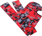 [BESTYASH] Balaclava Face Mask: Sun UV Hood with Arm Sleeves Breathable Full Head Mask for Men Women Cycling Fishing Outdoor Sports Camouflage