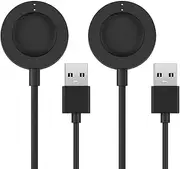 TUSITA Charger Compatible with Fossil Gen 5, Gen 6, Emporio Armani, Skagen Falster 2, Misfit Vapor 2, Diesel Guard 2.5