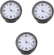 JECOMPRIS 3pcs Car Clock Small Clock Digital Clock Automotive Kit Magnetic Clock Night Light Clock Charger Timers Analog Mini Alarm Clock Travel Clocks Electric Holder Cars Dash Abs