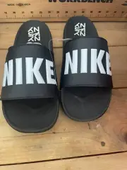 Nike Offcourt Slide CZ3249 001 13 Black White Off Court Sandal Mens NEW DS