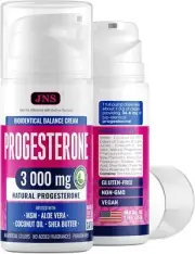 Progesterone Cream (Bioidentical) for Menopause Relief 3000 mg - Made in USA -