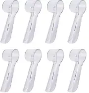 Toothbrush Replacement Head Sanitary Cover Caps For Oral-B Electric 4, 8 PCS-NEW
