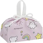 Skater KB7-A Children's Lunch Bag, Drawstring Bag, Made in Japan
