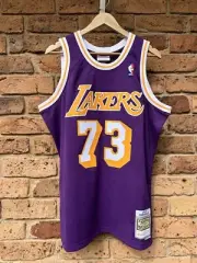 Dennis Rodman LA Lakers 1998-99 Mitchell & Ness NBA Swingman Jersey Sz Large