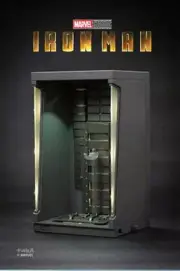 ZD Toys Genaku Dustproof Case Display Box Fit 7'' Man Mk 3 Mark 2 Figure