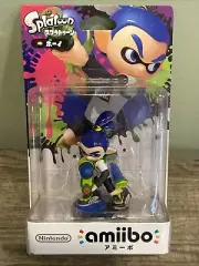 Nintendo Splatoon Blue Inkling Boy amiibo BRAND NEW FACTORY SEALED! JAPANESE VER
