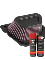 K&N Air Filter YA-1015 + Aerosol Recharge Kit fits YAMAHA YZF R1S 998