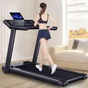 Treadmills,Folding Electric Treadmill Gym Home Portable Ultra-Quiet 3.5HP Motor Smart Treadmill,1-14km/h,Very Suitable for Home/Office