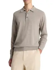 Vince Classic Polo Sweater