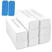 Trading Card Storage Box, 8 Pack Wooden Gamegenic Deck Box Sports Card BLUE