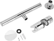 Adjustable Copper Handheld Shower Holder for Slide Bar Shower Clamp, Rotatable Shower Head Bracket Set in Copper