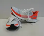 adidas Ultraboost 19 Women's Performance Shoes, Off White/Glow Orange - 9.5 US