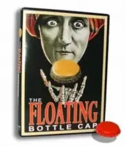 FLOATING BOTTLE CAP DVD WITH FLOATATION KIT MAGIC TRICKS LEVITATIING HOVERING