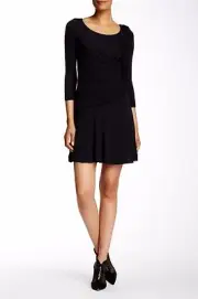 NWT Diane von Furstenberg Nerissa Mini Dress Black $268 – 12