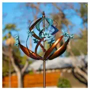 Yard Garden Wind Spinners Outdoor- Extra Large Kinetic Metal Wind Sculptures ...
